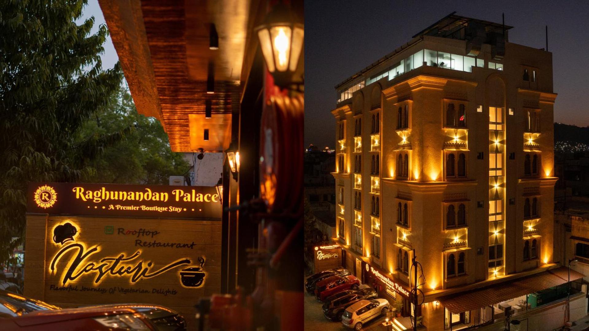 Raghunandan Palace - A Premier Boutique Stay, City Center & 500 Meters From City Railway Station Udaipur Esterno foto